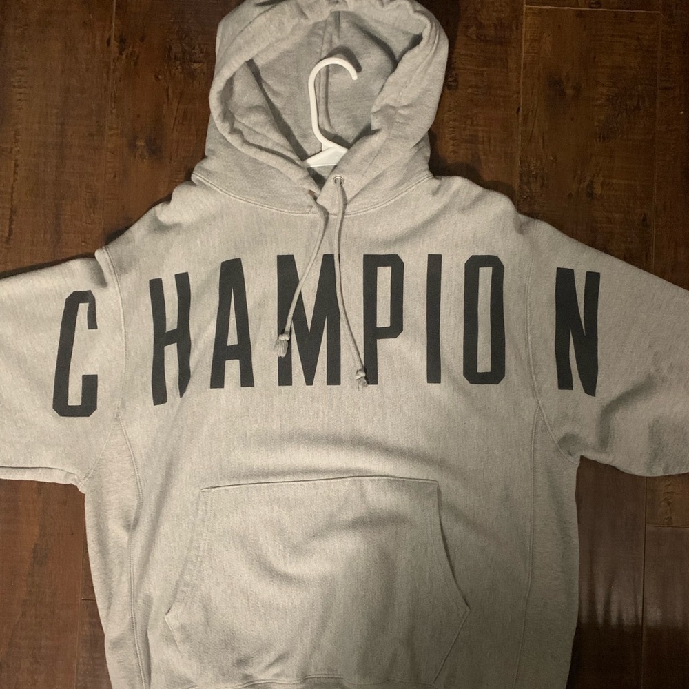 Champion y2k grey sweater